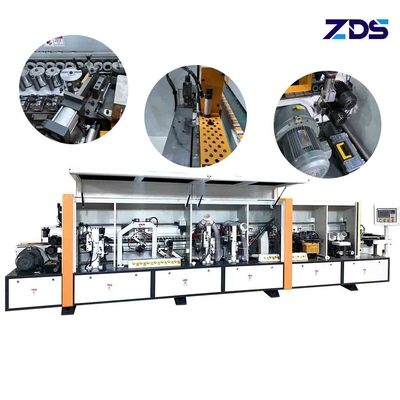 ABS PVC Melamine Edge Banding Machine 380V 3HP Pre Milling Edge Bander Wood Based Panels Machinery